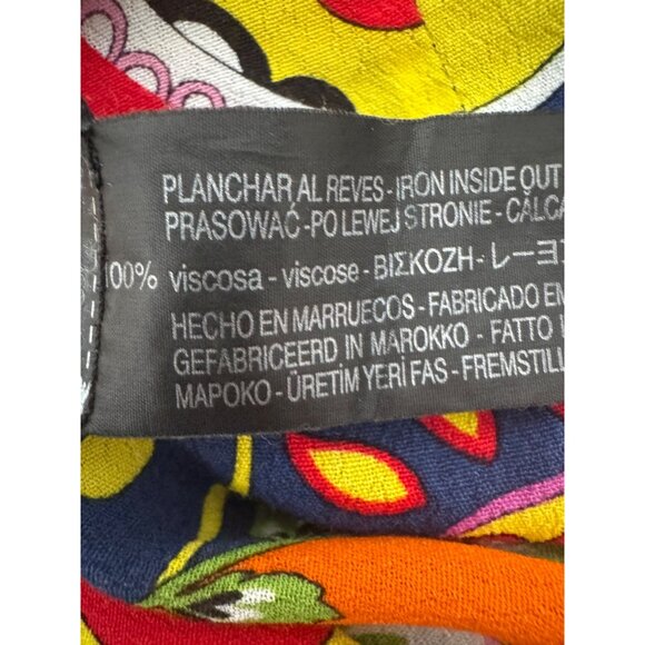 ZARA Colorful Small Floral Patterned Shorts - Picture 10 of 12